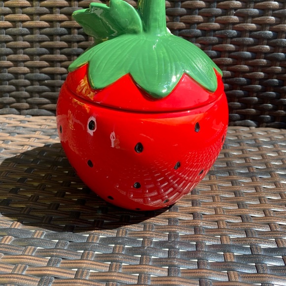 Strawberry Cookie Candy Jar Container - Picture 6 of 7